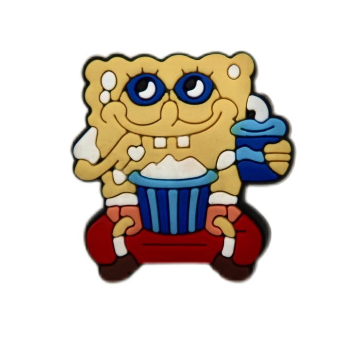 Wholesale 100pcs Cartoon PVC hole shoe buckle decoration accessories DIY detachable soft rubber shoe flower