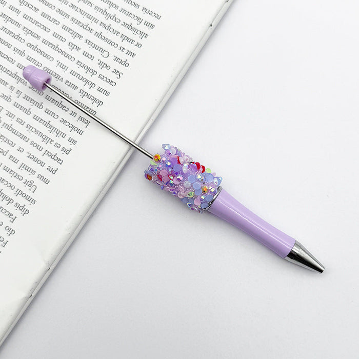 Wholesale Beadable Pens Resin Diamond Sequin DIY Pen JDC-PN-ZiCheng001