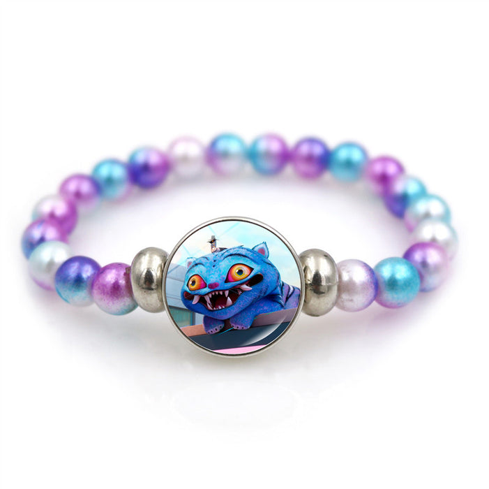 Wholesale K-POP Bracelet Girl Gift Accessory Colorful Beaded Bracelet
