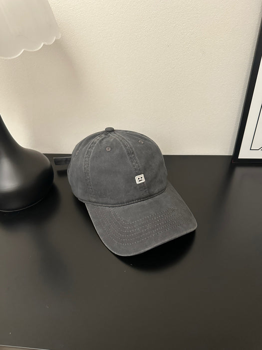 Wholesale Smiley face embroidered baseball cap