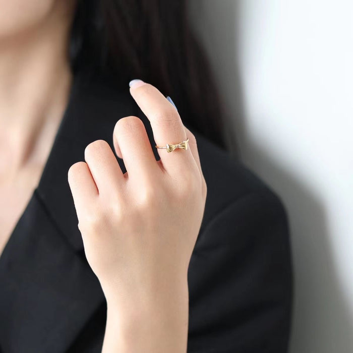 Wholesale New adjustable opening, no fading, sweet and personalized ring for women