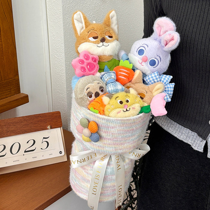 Wholesale Birthday gift plush doll bouquet