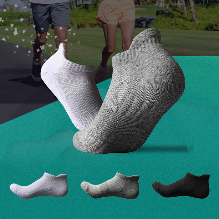 Wholesale Sports socks spring lovers socks men and women checkerboard towel bottom outdoor socks running socks boat Socks spot