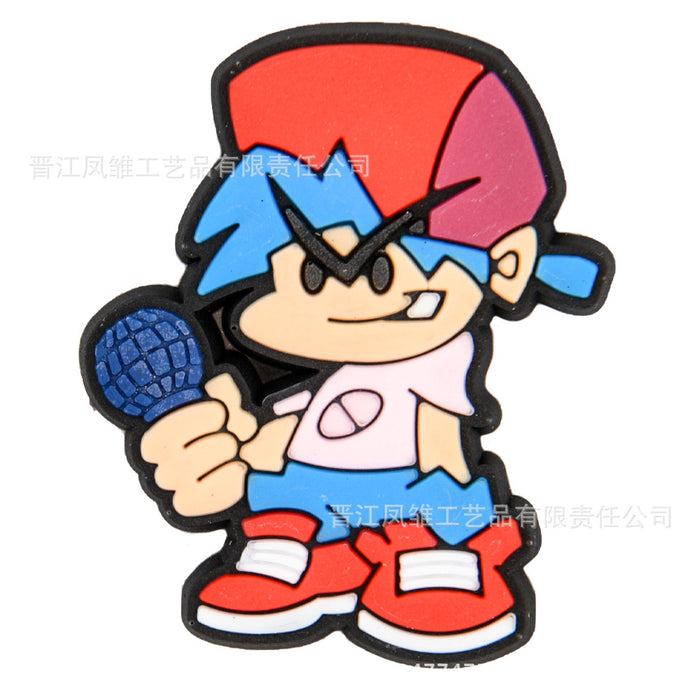 Wholesale 50pcs Cute cartoon Shoes Charms accessories