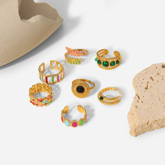 Wholesale Stainless steel open ring, bracelet, jewelry, titanium steel