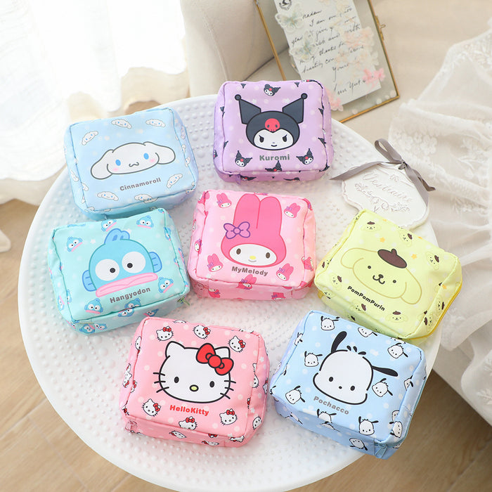 Wholesale Cute Bag Student' s Sanitary Cotton Storage Bag Portable Sanitary Napkin Bag