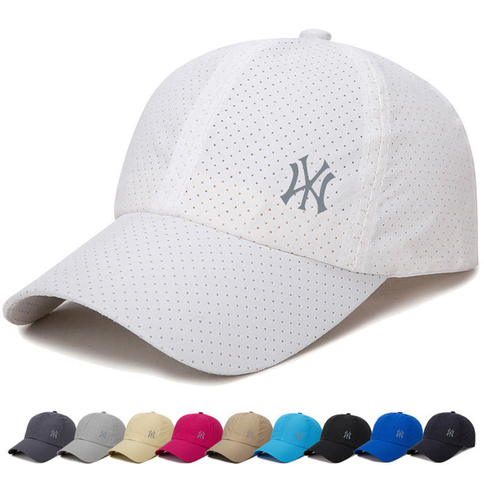 Wholesale Hat men's summer thin quick-drying outdoor sun shading leisure fishing  baseball cap Women