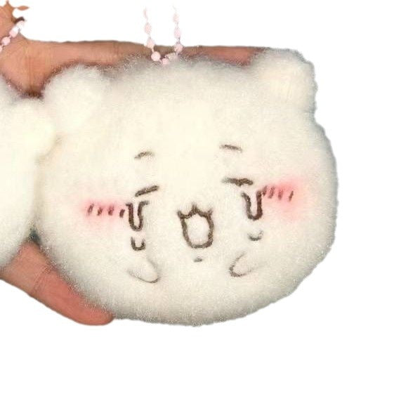 Wholesale Handmade plush cute doll backpack pendant