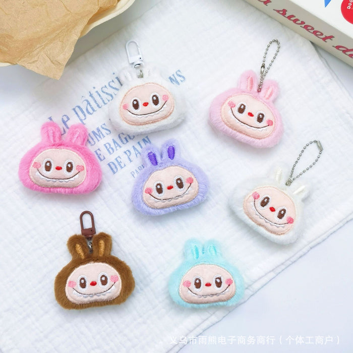Wholesale Cute Cartoon Plush Rabbit Plush Pendant  Brooch Shoe Clothing Hair Accessory Bag Accessory