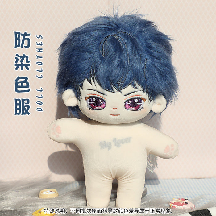 Wholesale Cotton Doll Ultra-Thin Anti-Dying Clothing Cotton Bjd High Elastic Bottoming Clothes Dress up Doll Elastic 20cm Baby Clothes