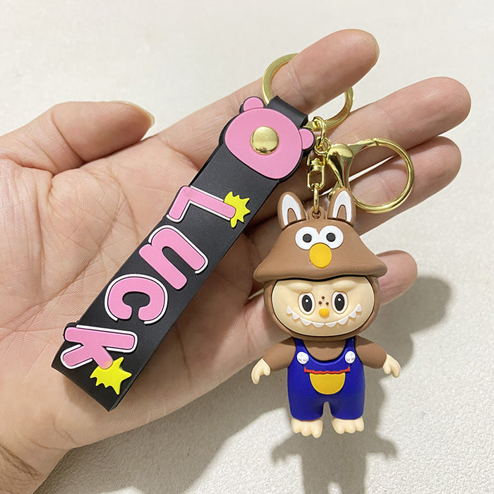 Wholesale Cross-Dressing Cute Series Keychain Car Backpack Doll Gift Keychain