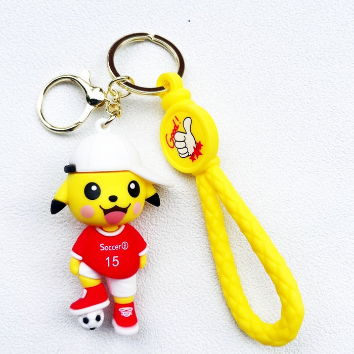 Wholesale PVC Cartoon Doll Keychain JDC-KC-YiChen004