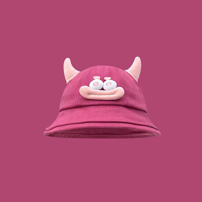 Wholesale Cute sunscreen basin hat, new cartoon fisherman hat