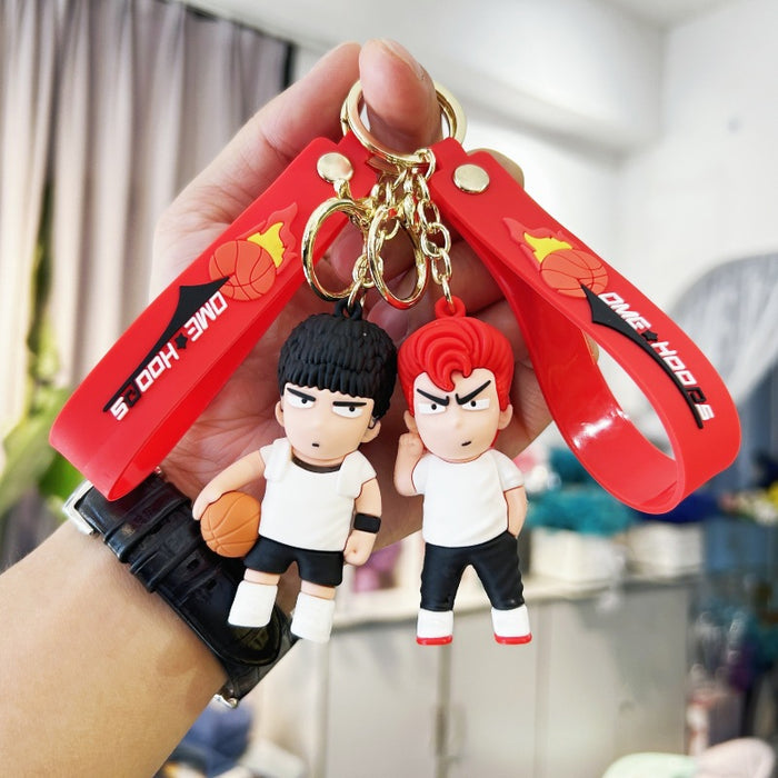Wholesale PVC Cartoon Doll Keychain JDC-KC-WuYi119