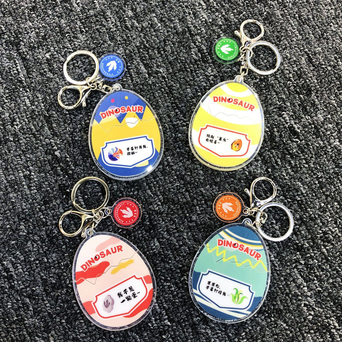 Wholesale Dinosaur keychain customization cartoon anime peripheral customization bag pendant