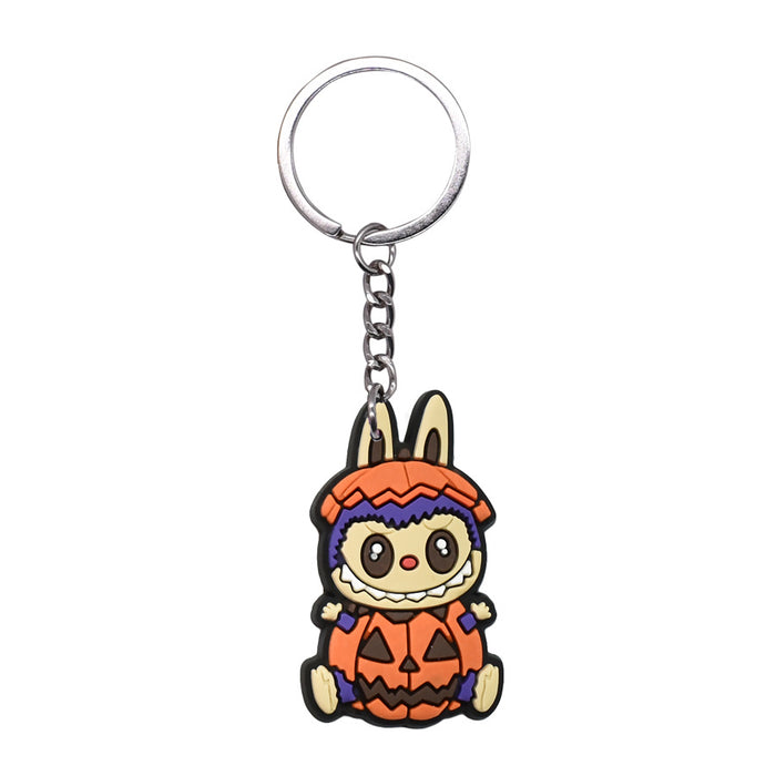 Wholesale Cartoon Pvc Key Chain Small Gifts Cute Key Ring DIY School Bag Pendant Key Chain