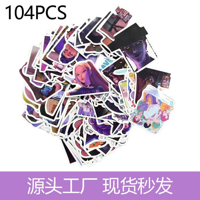 Wholesale Roll stickers sealing stickers Polaroid DIY material water bottle stickers
