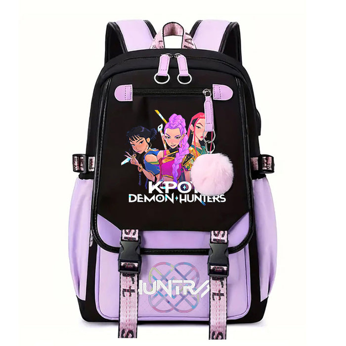 Wholesale  Fashionable Color-Block Unisex Backpack , Lightweight and Large Capacity