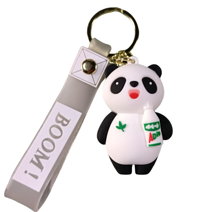 Wholesale Cute Cartoon 3D Doll Silicone Keychain JDC-KC-MingT126