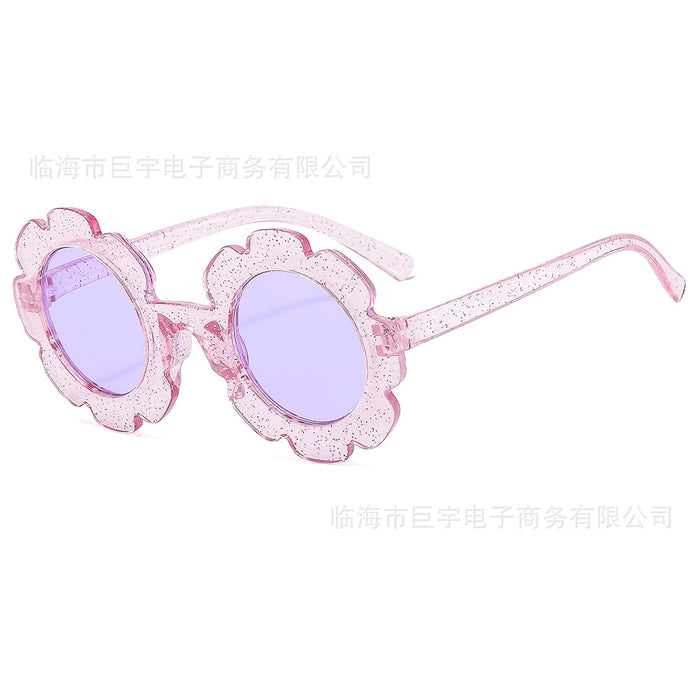 Wholesale Children's Sunglasses Fashion Sunflower Personalized Children's Sunglasses Trend