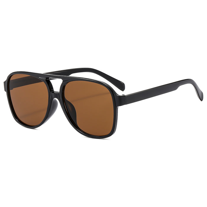 Wholesale Large Frame  Double Beam Sunglasses