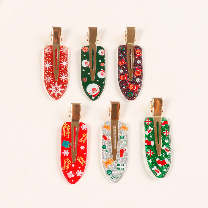 Wholesale Christmas hairpin bangs side hair accessories Hair Clips