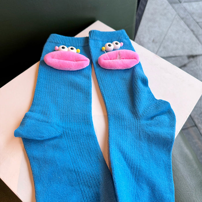 Wholesale furry cute cartoon socks