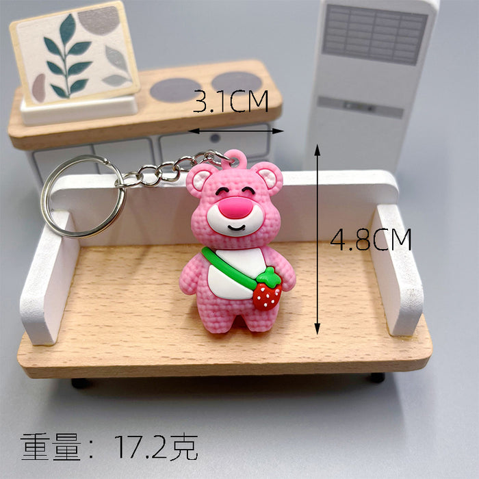 Wholesale PVC Cartoon Cute Keychain JDC-KC-Wenma006