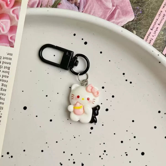 Wholesale Small cat Pendant Backpack School Bag Pendant Cute Keychain