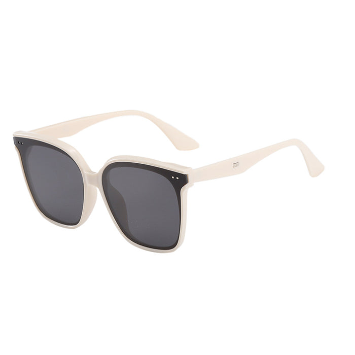 Wholesale Casual style retro versatile square frame full frame sunglasses for daily commuting