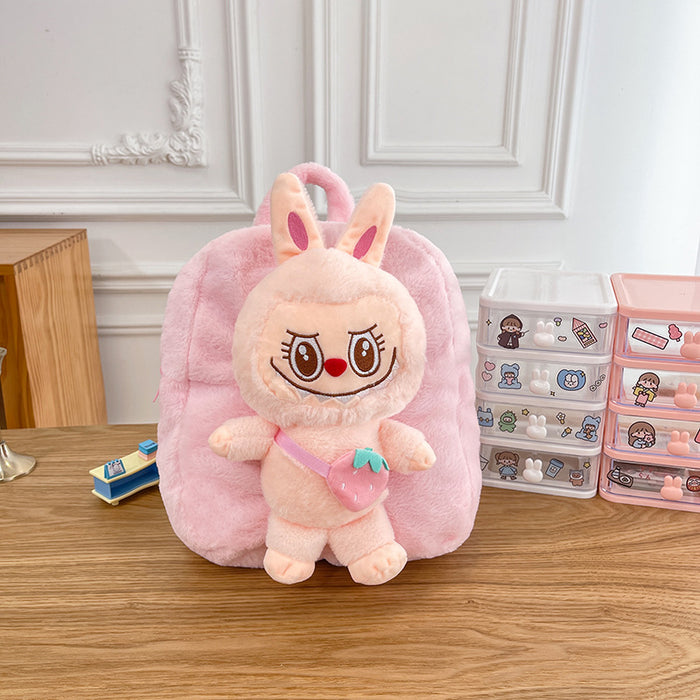 Wholesale Cartoon plush toy children' s Shoulder Bags
