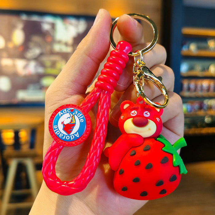 Wholesale Cartoon Doll Silicone Keychain JDC-KC-Tingm269