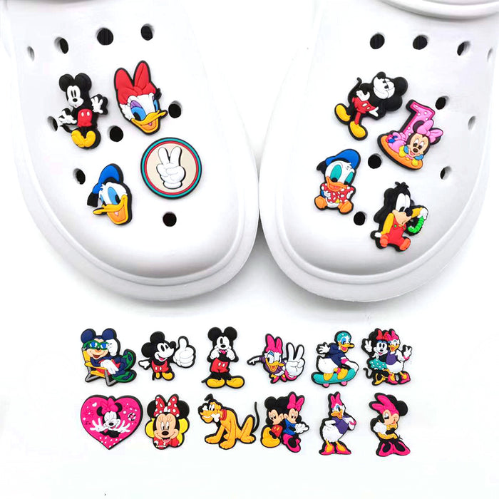 Wholesale 10PCS Cartoon PVC Hole Shoes Shoe Buckle JDC-SC-WanX009