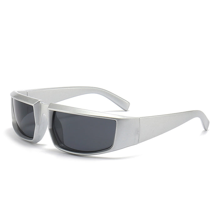 Wholesale Future oriented sunglasses, new silver sunglasses, cycling glasses