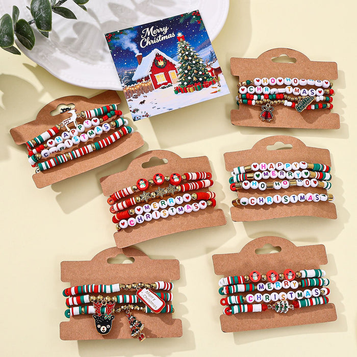 Wholesale Christmas-themed bracelet set
