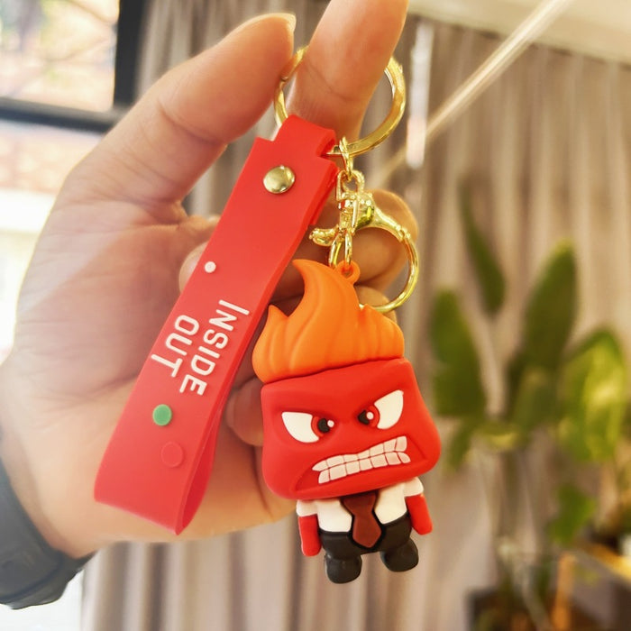 Wholesale PVC Cartoon Doll Keychain JDC-KC-WuYi280