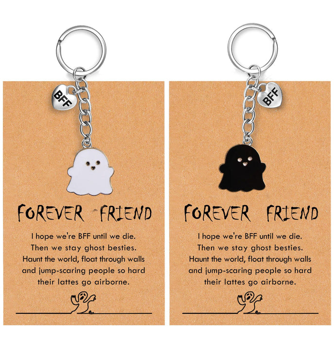 Wholesale Alloy Ghost Keychain  Dark Style Car Key Accessory Gift MOQ:2