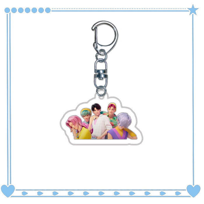 Wholesale Anime Custom Acrylic DIY Keychains