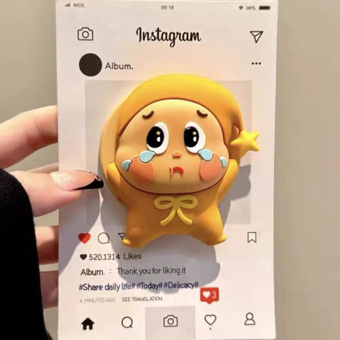 Wholesale 3D silicone telescopic Phone stand