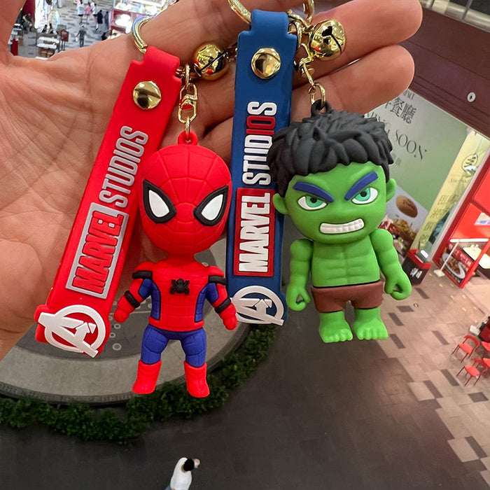 Wholesale Creative Soft Rubber Doll PVC Keychain (F) JDC-KC-XingS007