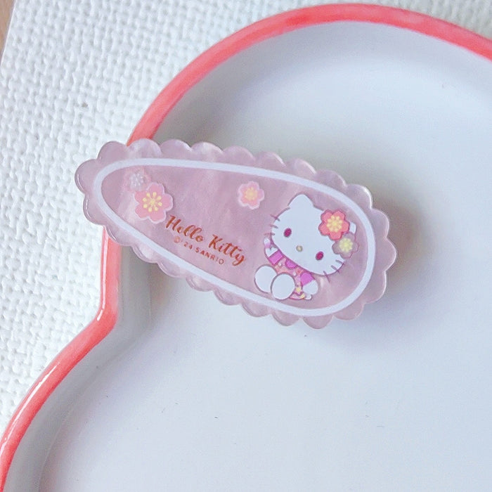Wholesale Cute Cartoon Cat Acrylic Hair Clip for Bangs