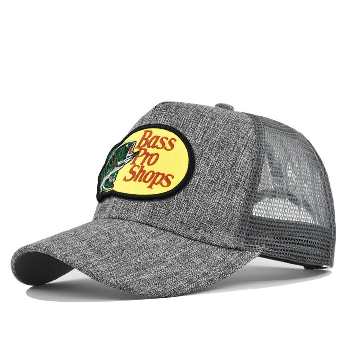 Wholesale Embroidered baseball cap peaked cap curved brim sun hat