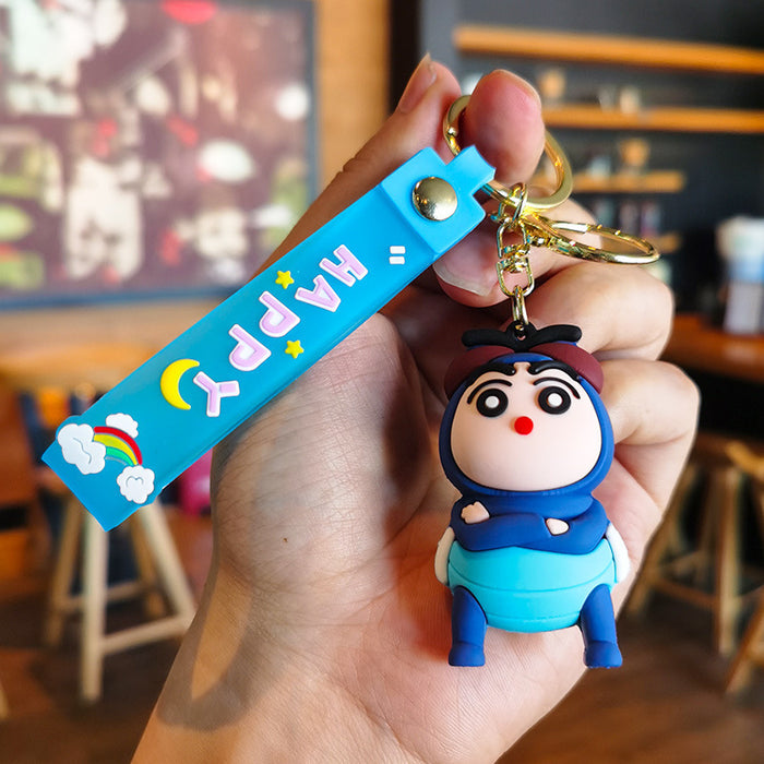 Wholesale Cartoon Silicone Doll Keychain JDC-KC-Tingm305