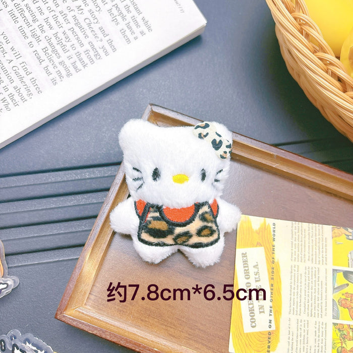 Wholesale Squeaking Cat Plush Pendant Cute Doll Keychain Pendant Doll Machine