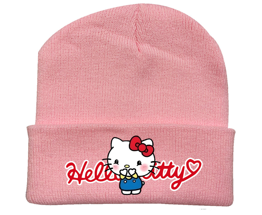 Wholesale  Knitted Hat Pattern Velvet Hat Curled Warm Protection Hat