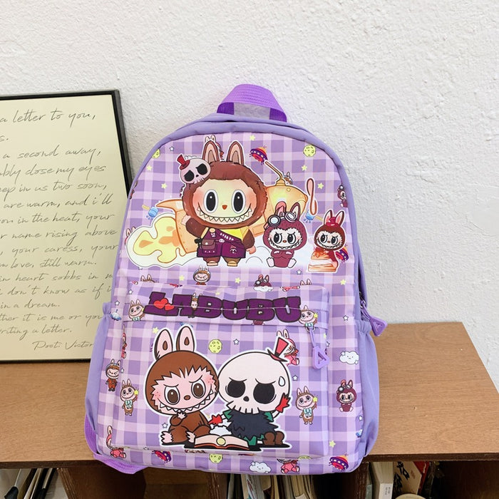 Wholesale School Bag Large Capacity Nylon Cartoon Backpack Lightweight Large Size Primary School Backpack