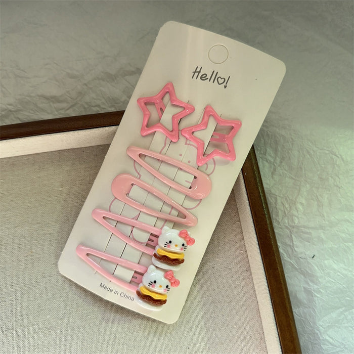 Wholesale  hairpin set  cute hair accessories suit BB clip bangs clip