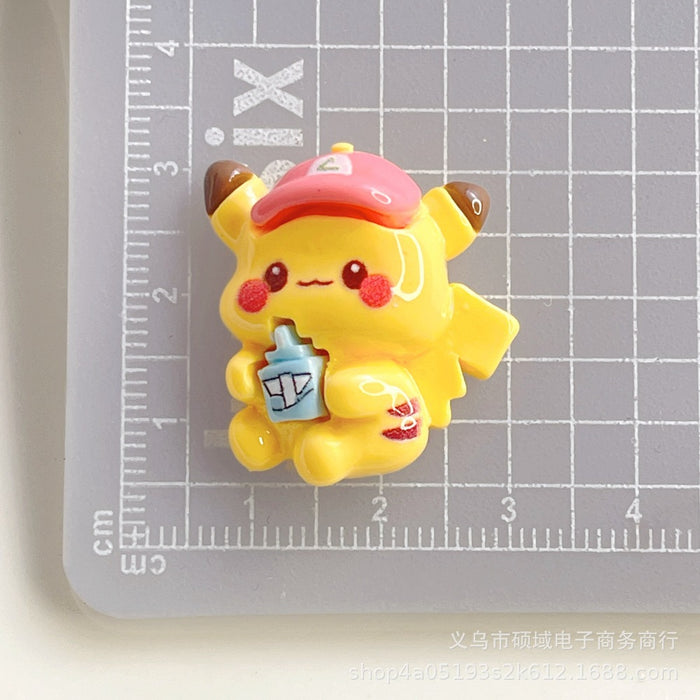 Wholesale Cartoon Bright Face Resin Patch Cream Glue Phone Case Hairpin Accessories