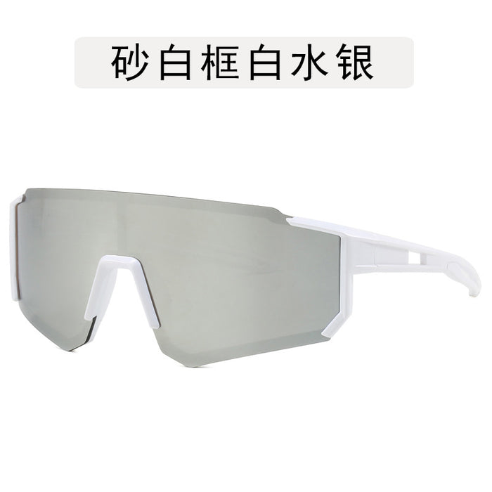 Wholesale Outdoor cycling, hiking sunglasses, fashionable glasses, sports sunglasses, integrated goggles