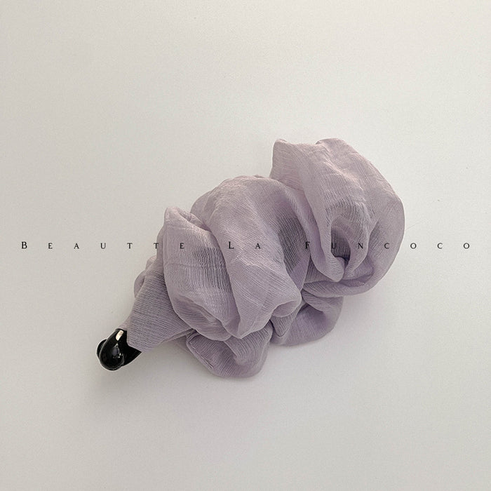 Wholesale Pleated Vertical High Ponytail Hairpin Banana Clip Elegant Summer Hairpin